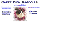 Desktop Screenshot of carpediemragdolls.freepage.de