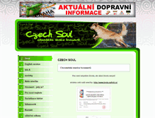 Tablet Screenshot of czechsoul.freepage.cz