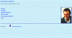 Desktop Screenshot of fabich-rainer.freepage.de
