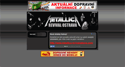 Desktop Screenshot of metallica-revival.freepage.cz