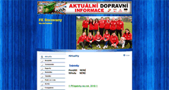 Desktop Screenshot of fkborovany.freepage.cz