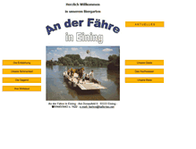 Tablet Screenshot of donaubiergarten.freepage.de