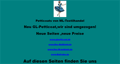 Desktop Screenshot of petticoat.freepage.de