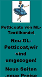 Mobile Screenshot of petticoat.freepage.de