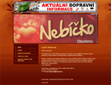 Tablet Screenshot of nebicko.freepage.cz