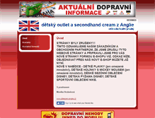 Tablet Screenshot of outlet-anglie.freepage.cz
