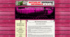 Desktop Screenshot of martinatribe.freepage.cz