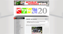 Desktop Screenshot of kvoc20.freepage.cz