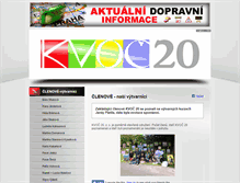 Tablet Screenshot of kvoc20.freepage.cz