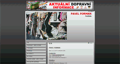 Desktop Screenshot of pavelforman.freepage.cz