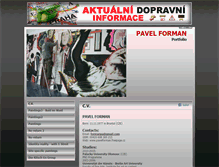 Tablet Screenshot of pavelforman.freepage.cz