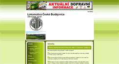 Desktop Screenshot of lokocb.freepage.cz