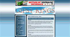 Desktop Screenshot of gipsykings.freepage.cz